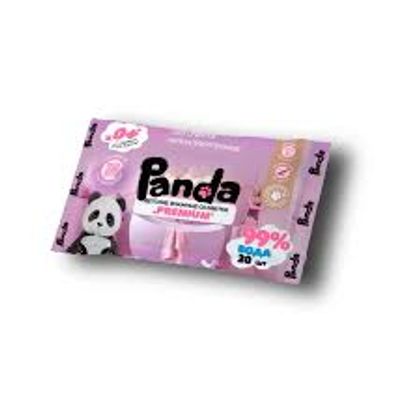 Влажные детские салфетки Panda Premium 20 шт