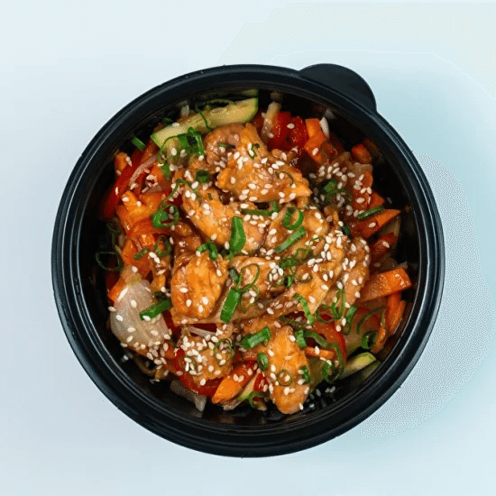 Вок с курицей (лапша)