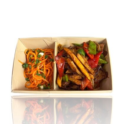 Фри с мясом