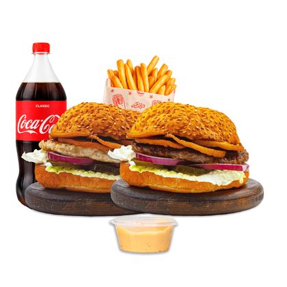 Комбо Texas (Техас) + Coca-cola 1 L