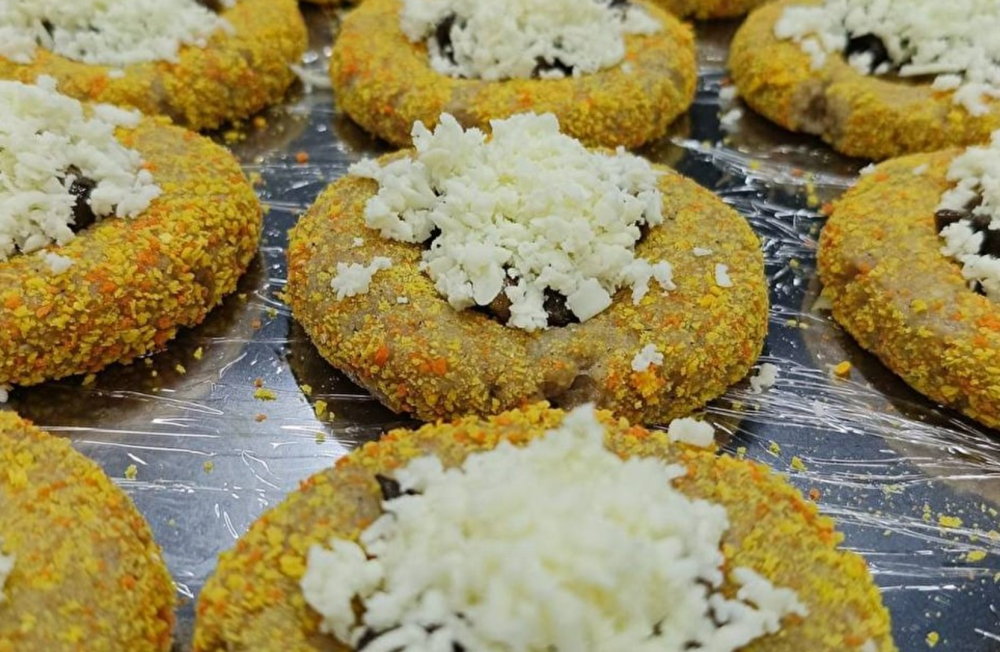 Биточки куриные с грибами и сыром Моцарелла