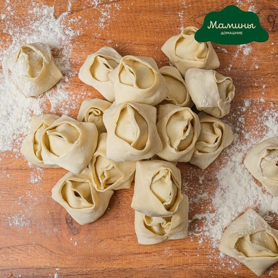 Манты из мраморной говядины и картофеля