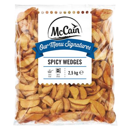 Картофельные Дольки со Специями McCain SPICY WEDGES (5*2,5 кг)
