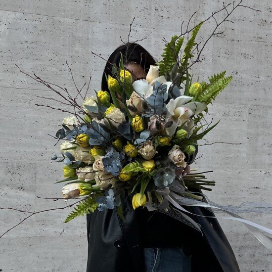 Букет «Jamuna» с розами