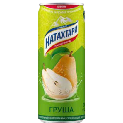 Лимонад Натахтари груша 0.33л жб