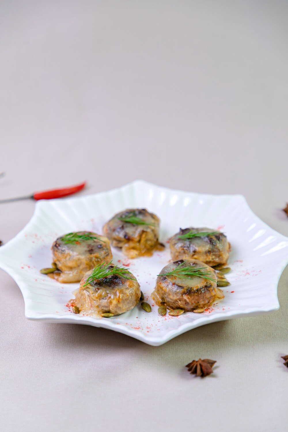 Грибы по-Азербайджански