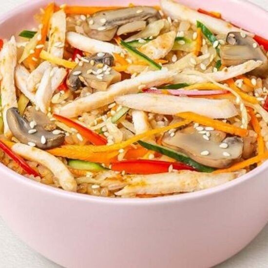 Wok L Классический с рисом