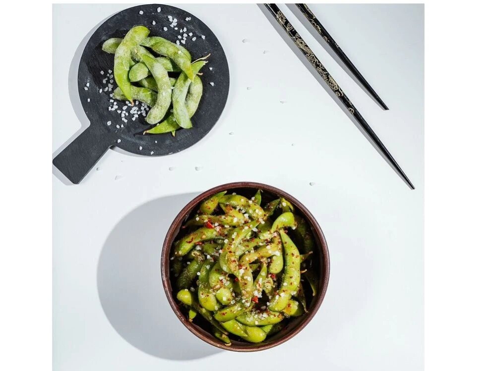 Edamame paxlaları