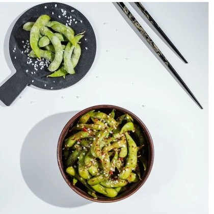 Edamame paxlaları