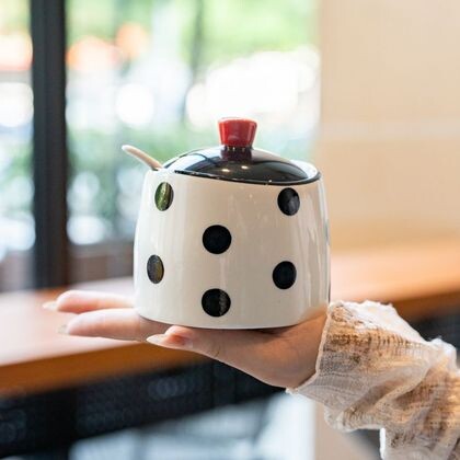 Сахарница Polka dot