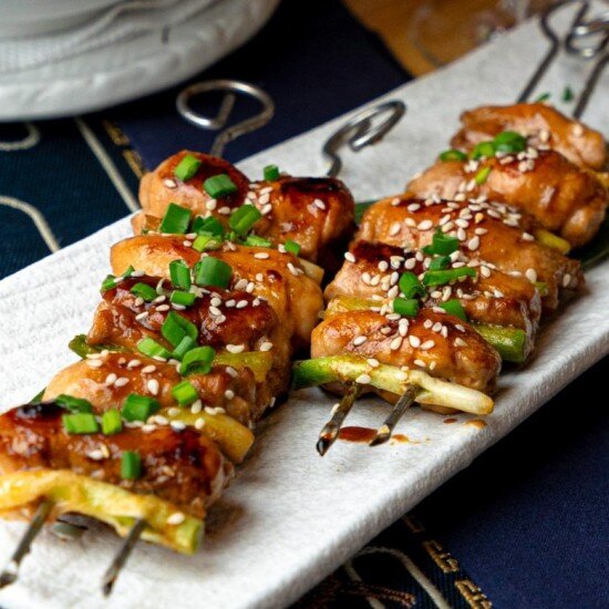 Якитори из цыпленка