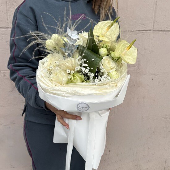 Букет «Shire» с антуриум