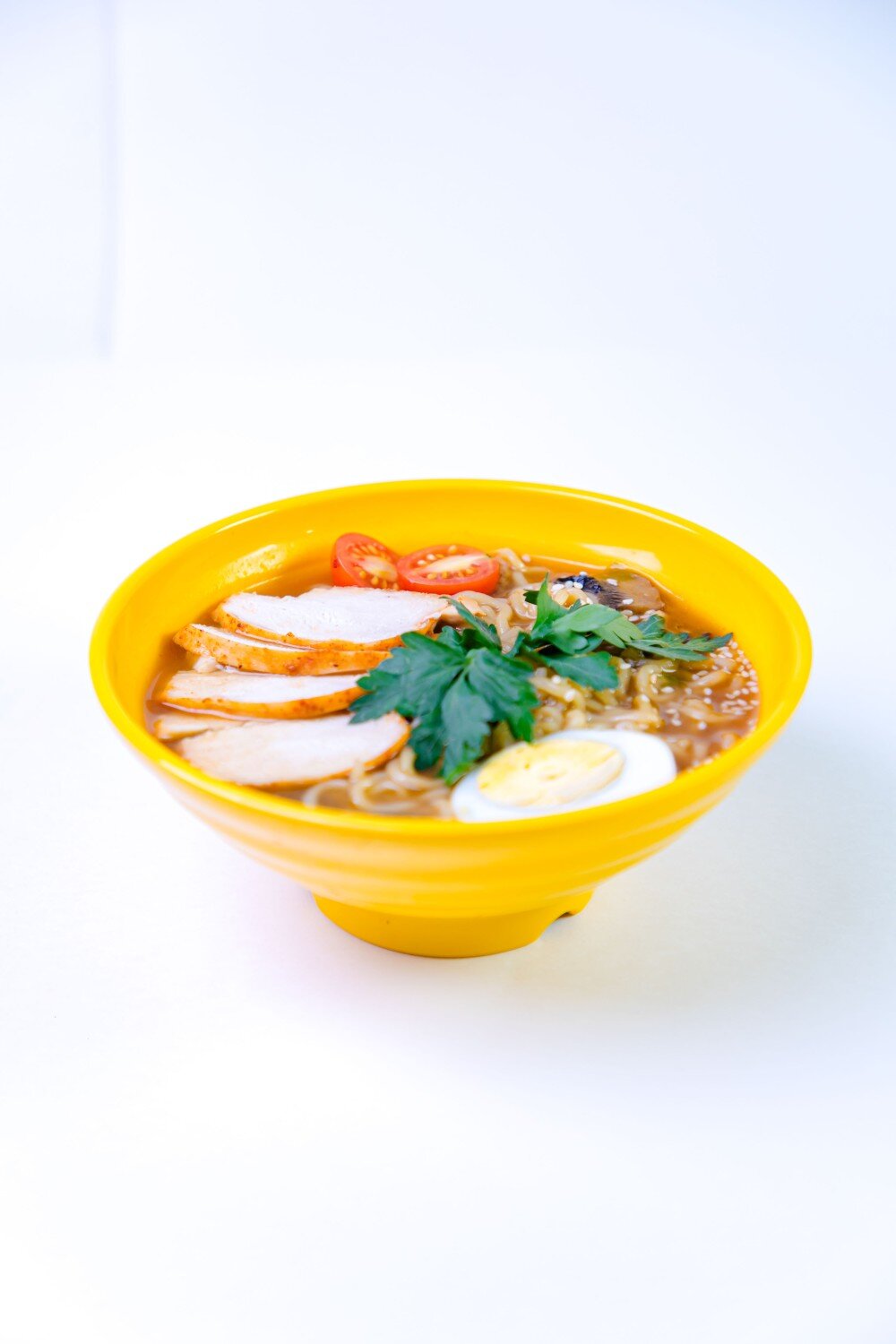 Рамён с курицей