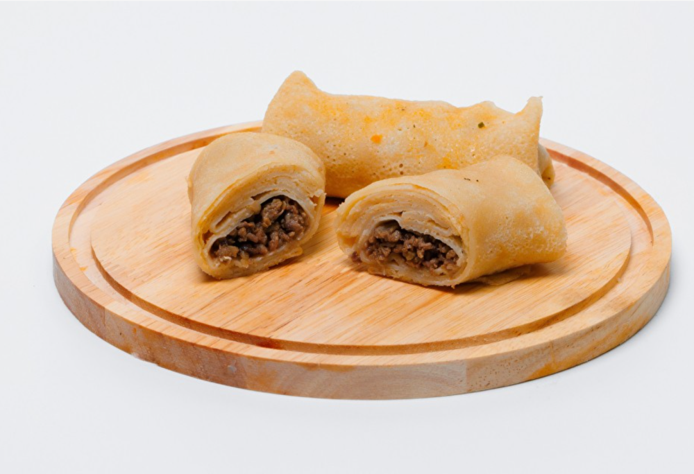 Блины с мясом