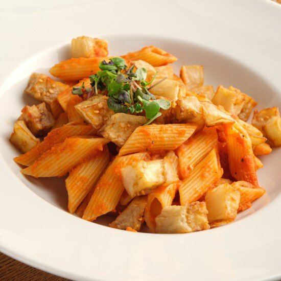 VM | Пенне с баклажанами с томатным соусом