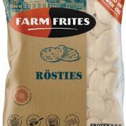 КАРТОФЕЛЬНЫЕ РОСТИСЫ. 4Х2,5 КГ. FARM FRITES