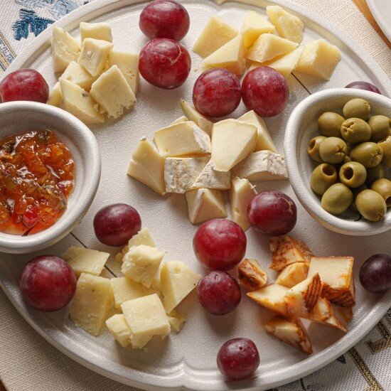 Плато из итальянских сыров