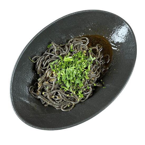 Черная фунчеза в кисло-остром соусе