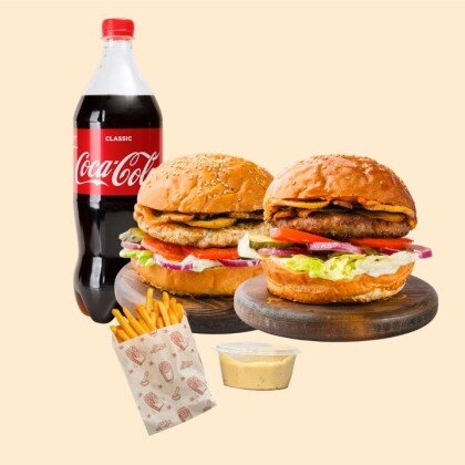 Комбо Texas (Техас) + Coca-cola 1 L