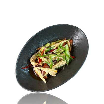 Салат из спаржи