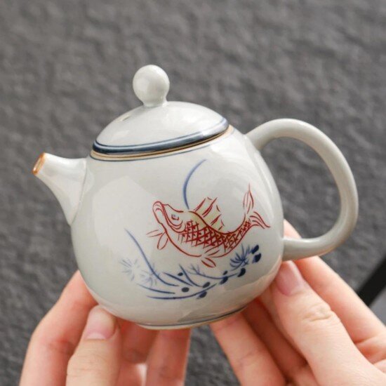 Чайник керамика глазурь 150 мл