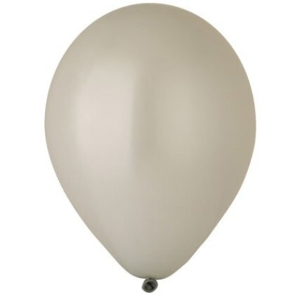 Шар серый матовый