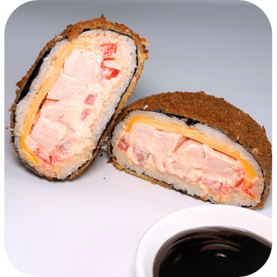 Суши бургер с курицей