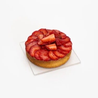 Тарт с клубникой