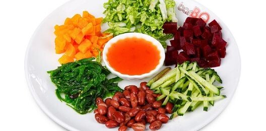 Салат "Разноцвет"