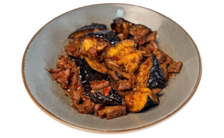 Телятина с баклажанами