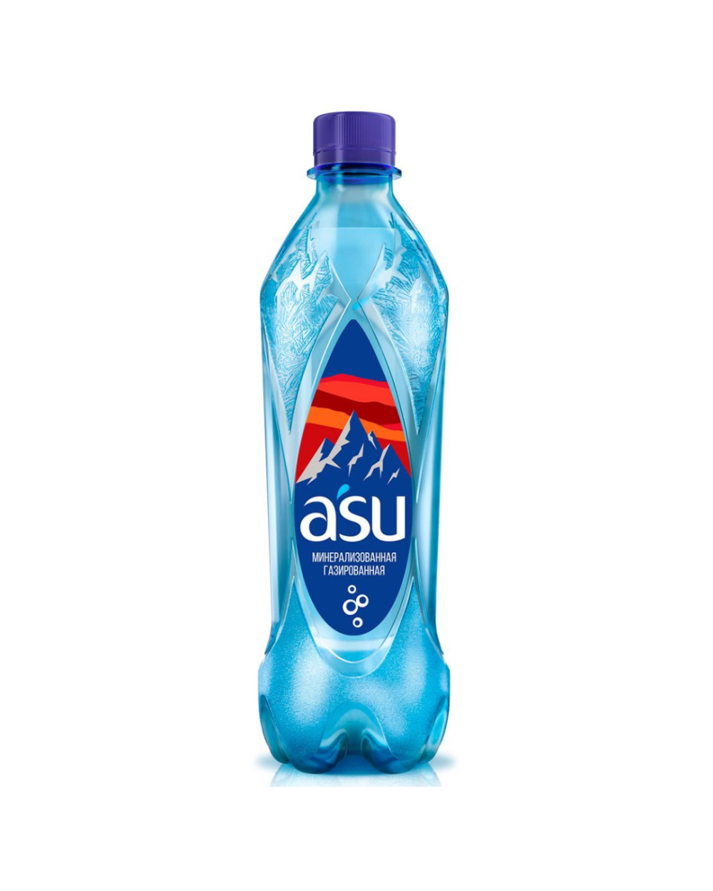 Вода газ ASU 0.5л