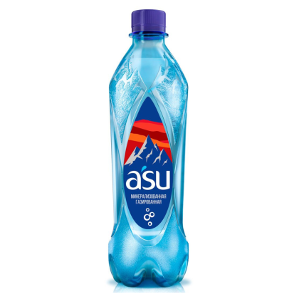 Вода газ ASU 0.5л