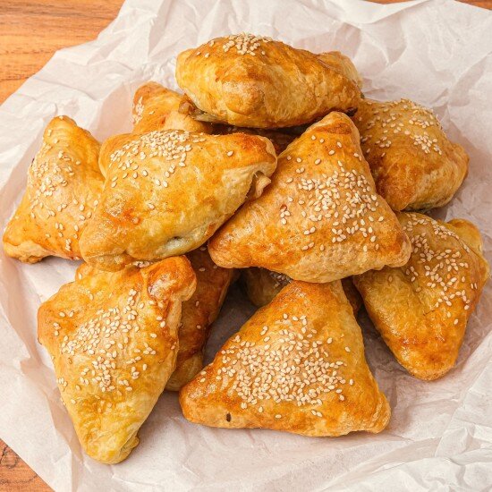 Самса с говядиной и тыквой