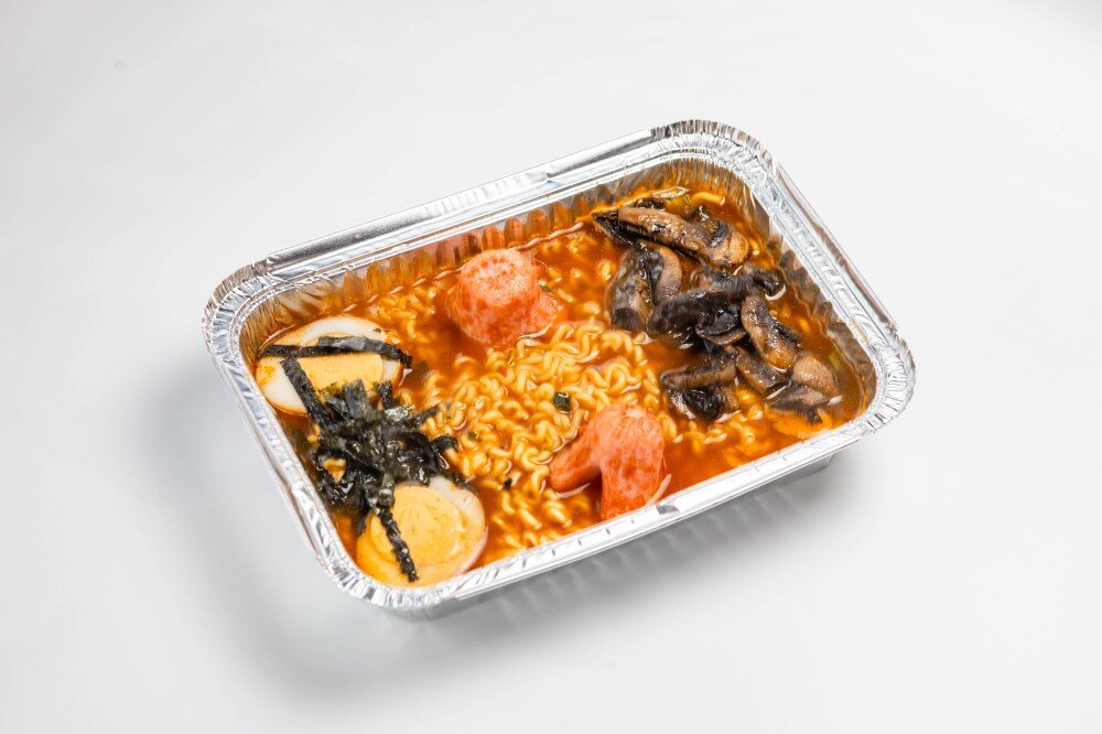 Рамен с сосиской