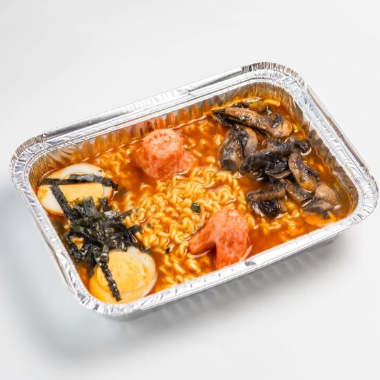 Рамен с сосиской