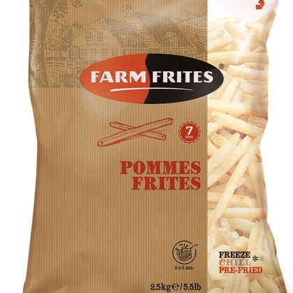 КАРТОФЕЛЬ ФРИ 7 ММ., 5Х2500 Г FARM FRITES