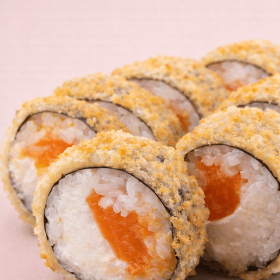 Горячий с лососем