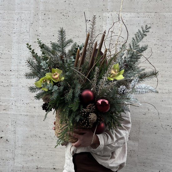 Новогодняя композиция «Glacier»