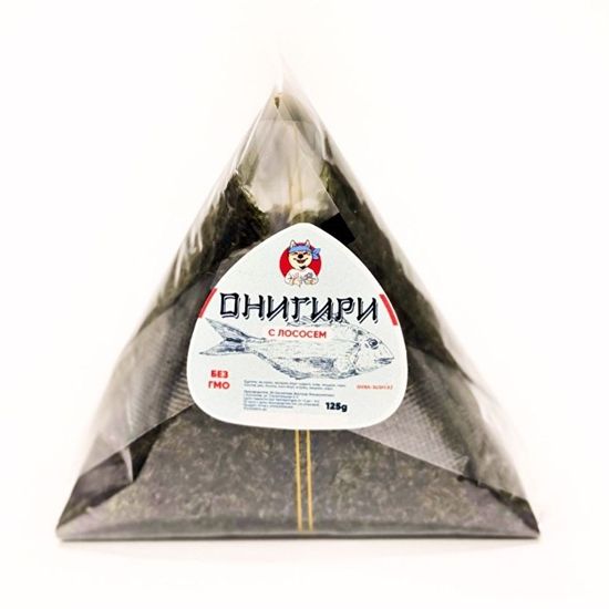 Онигири с лососем