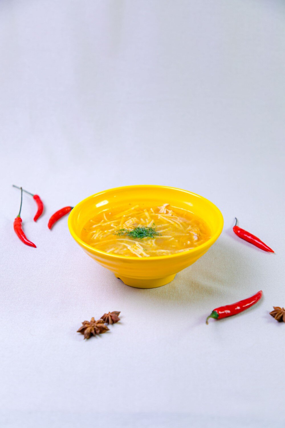 Суп лапша с курицей