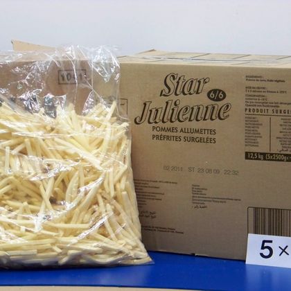 Картофель фри STAR JULIENNE (5*2,5 кг)