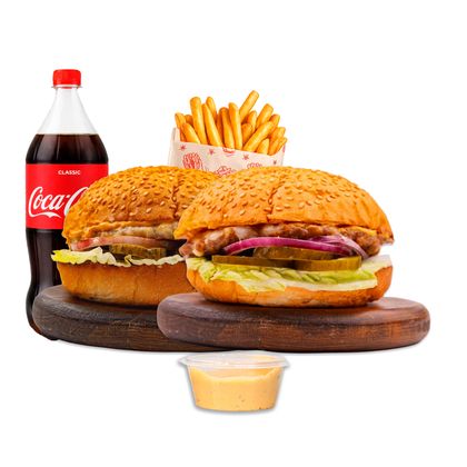Комбо Chicago (Чикаго) + Coca-cola 1 L