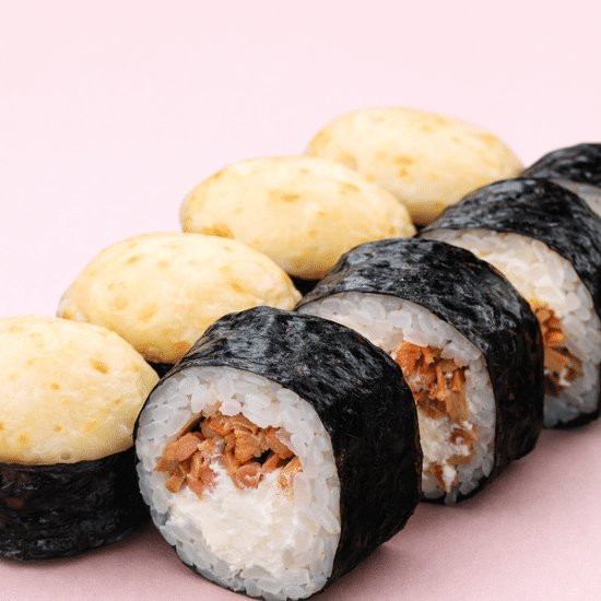 Запечённый с лососем