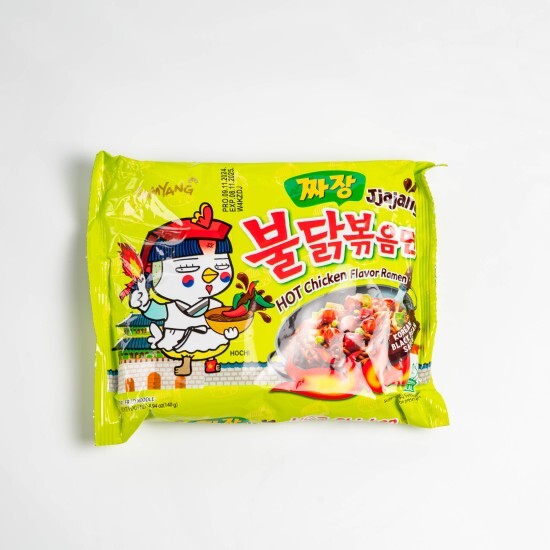 Лапша Бульдак чажанг мяг