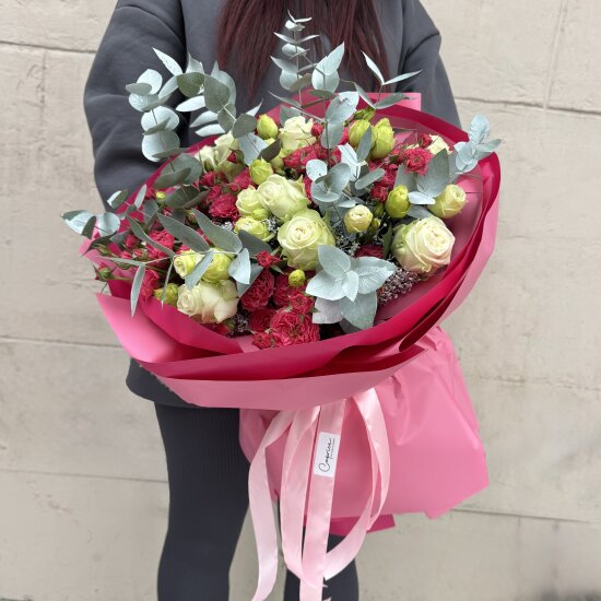 Букет «Omo» с розами