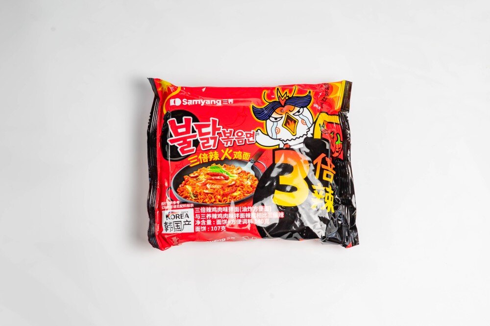 Лапша Бульдак 3х мяг