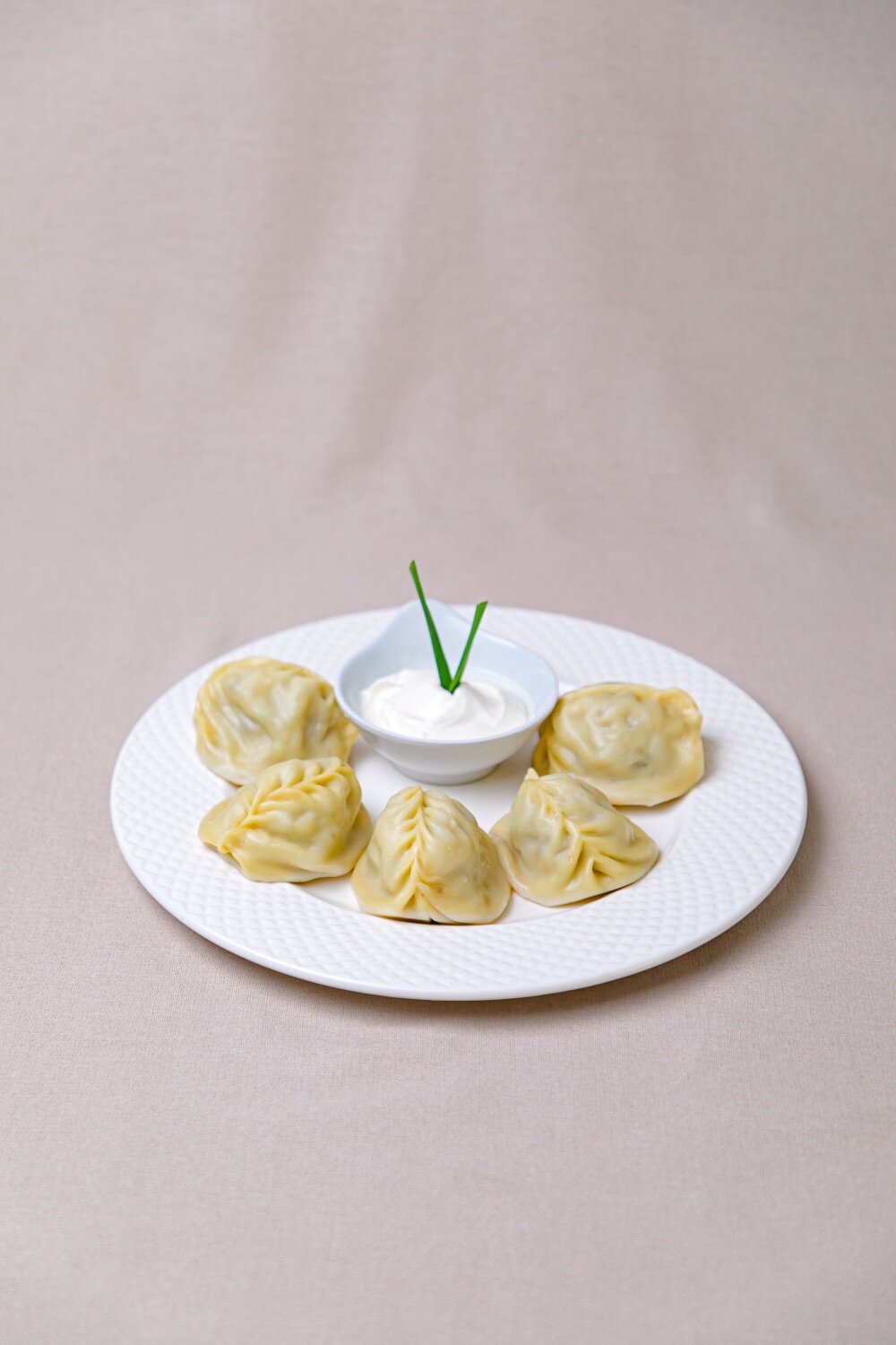 Манты с мясом (5 штук)