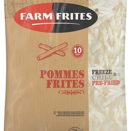 КАРТОФЕЛЬ ФРИ 10 ММ. 5Х2500 Г FARM FRITES