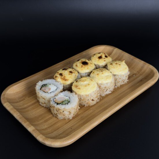 Запеченный «Бонито» с креветкой