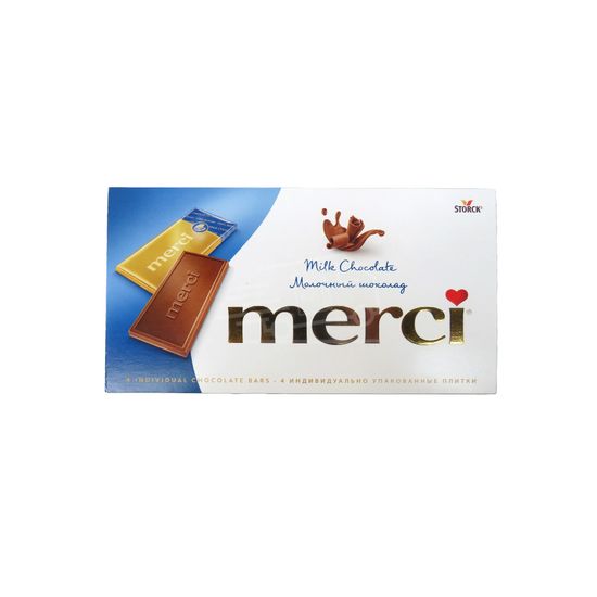 Набор шоколадных конфет «Merci» 100г